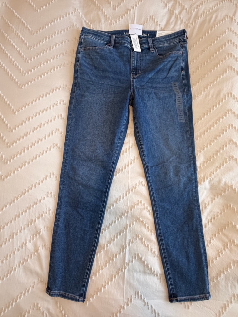 American Eagle Outfitters Women's Skinny Jeans - Dark Blue